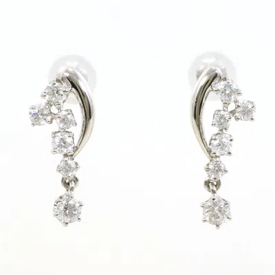 Pre-owned Unbranded 900 Stud Earrings () In Silver