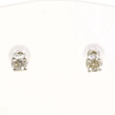 Pre-owned Unbranded 900 Stud Earrings () In Silver
