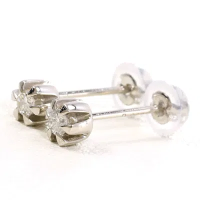 Pre-owned Unbranded 900 Stud Earrings () In Silver