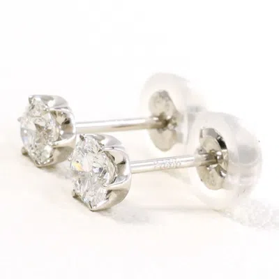 Pre-owned Unbranded 900 Stud Earrings () In Silver