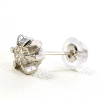 Pre-owned Unbranded 900 Stud Earrings () In Silver