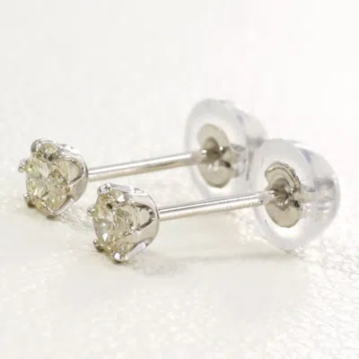 Pre-owned Unbranded 900 Stud Earrings () In Silver
