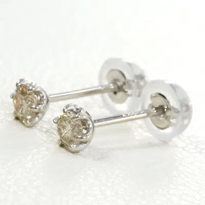 Pre-owned Unbranded 900 Stud Earrings () In Silver