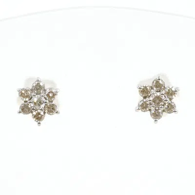 Pre-owned Unbranded 900 Stud Earrings () In Silver