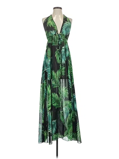 Pre-owned Unbranded Active Dress In Green
