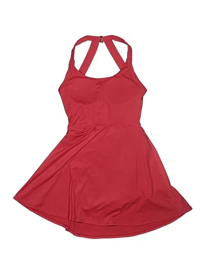 Pre-owned Unbranded Active Dress In Red