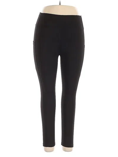 Pre-owned Unbranded Active Pants In Black