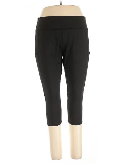 Pre-owned Unbranded Active Pants In Black