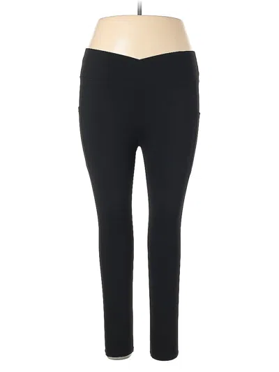 Pre-owned Unbranded Active Pants In Black