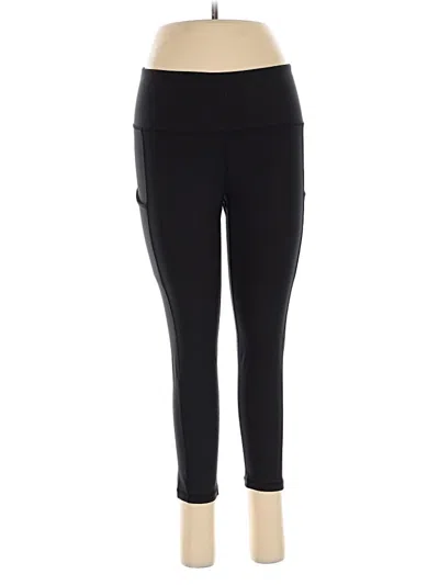 Pre-owned Unbranded Active Pants In Black