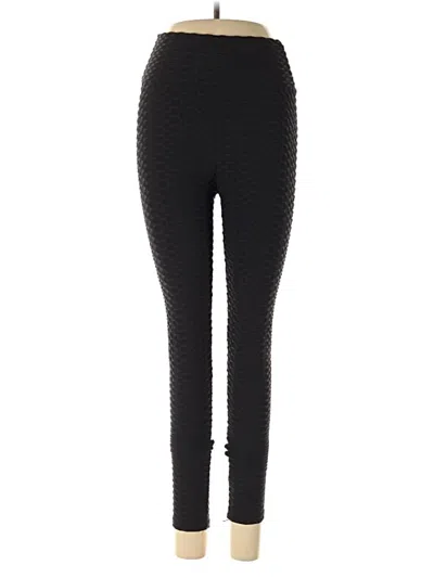 Pre-owned Unbranded Active Pants In Black