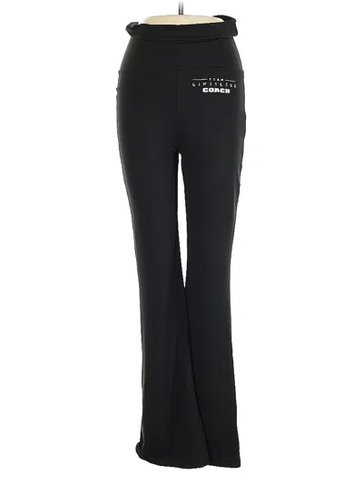 Pre-owned Unbranded Active Pants In Black