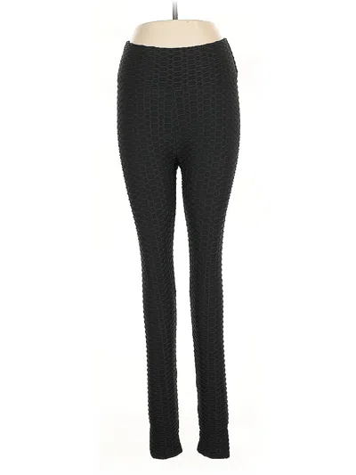 Pre-owned Unbranded Active Pants In Black