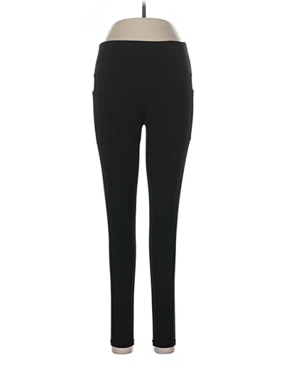 Pre-owned Unbranded Active Pants In Black