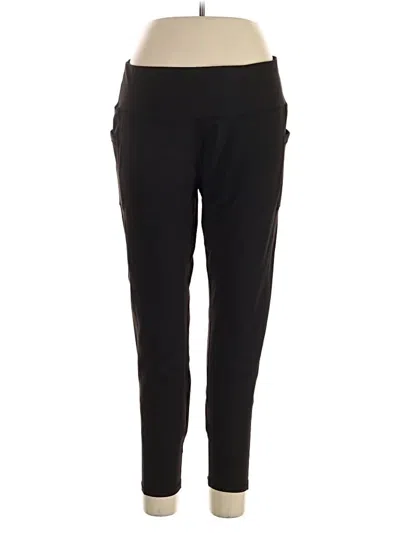 Pre-owned Unbranded Active Pants In Black