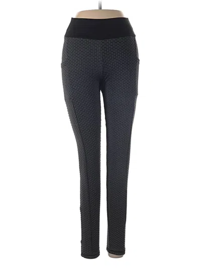 Pre-owned Unbranded Active Pants In Black