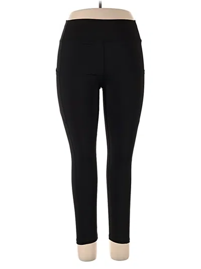 Pre-owned Unbranded Active Pants In Black