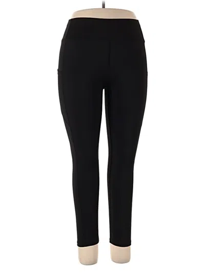 Pre-owned Unbranded Active Pants In Black