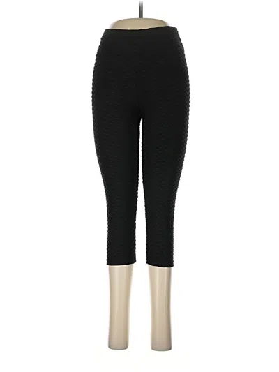 Pre-owned Unbranded Active Pants In Black