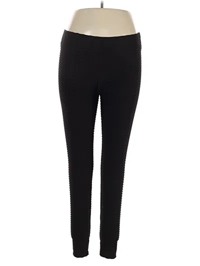 Pre-owned Unbranded Active Pants In Black