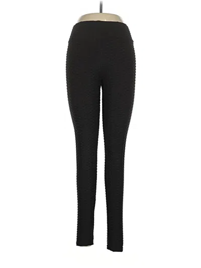 Pre-owned Unbranded Active Pants In Black
