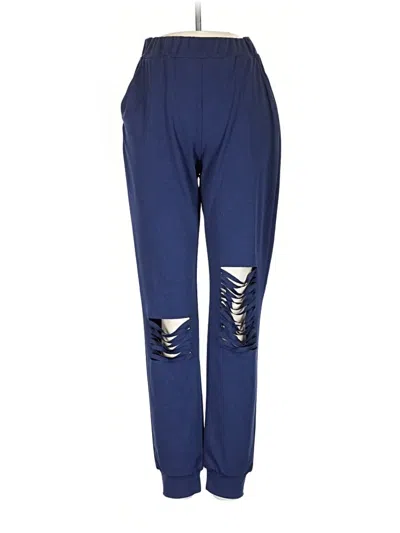 Pre-owned Unbranded Active Pants In Blue