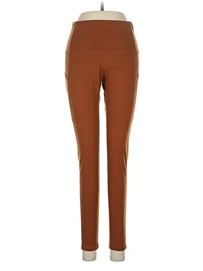 Pre-owned Unbranded Active Pants In Brown