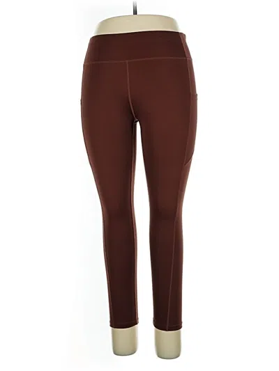 Pre-owned Unbranded Active Pants In Brown