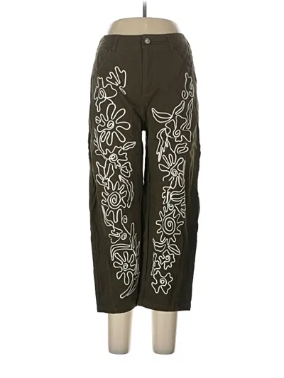 Pre-owned Unbranded Active Pants In Brown