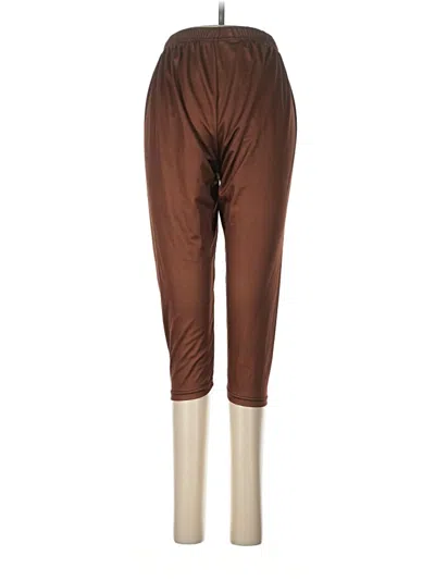 Pre-owned Unbranded Active Pants In Brown