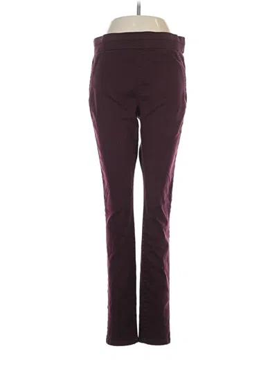 Pre-owned Unbranded Active Pants In Burgundy