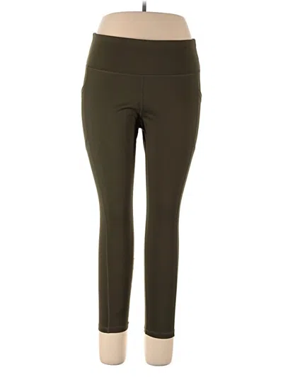 Pre-owned Unbranded Active Pants In Green