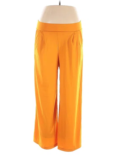 Pre-owned Unbranded Active Pants In Orange