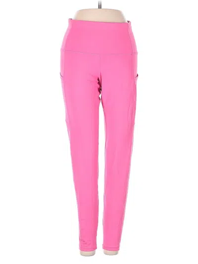 Pre-owned Unbranded Active Pants In Pink
