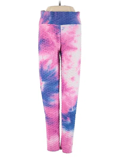 Pre-owned Unbranded Active Pants In Pink