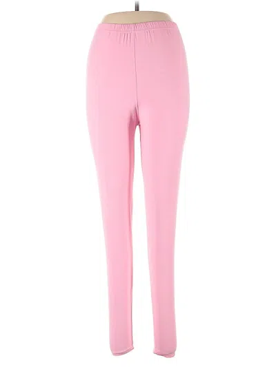 Pre-owned Unbranded Active Pants In Pink