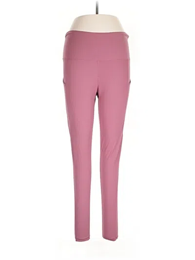 Pre-owned Unbranded Active Pants In Pink
