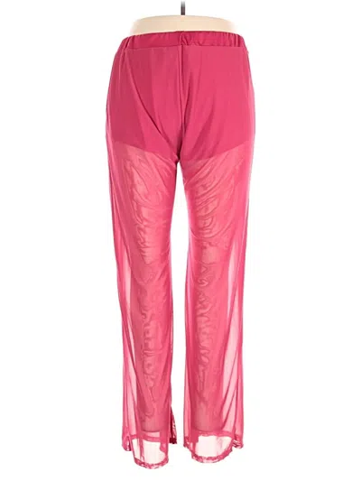 Pre-owned Unbranded Active Pants In Pink