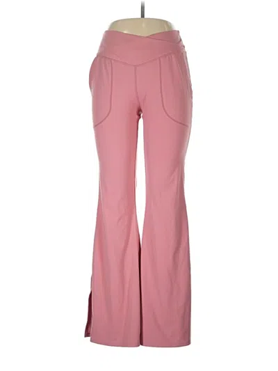 Pre-owned Unbranded Active Pants In Pink