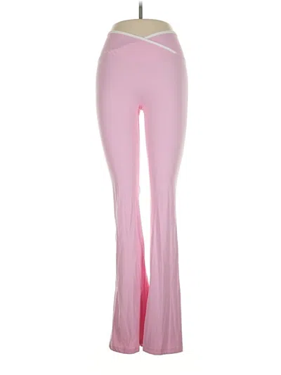 Pre-owned Unbranded Active Pants In Pink