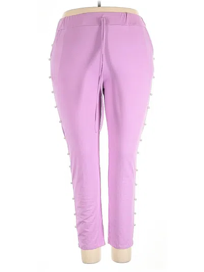 Pre-owned Unbranded Active Pants In Purple