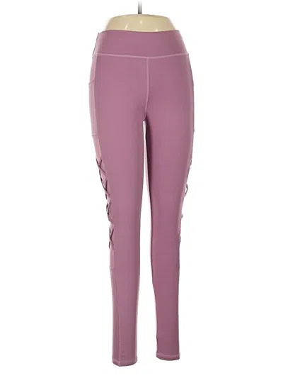 Pre-owned Unbranded Active Pants In Purple