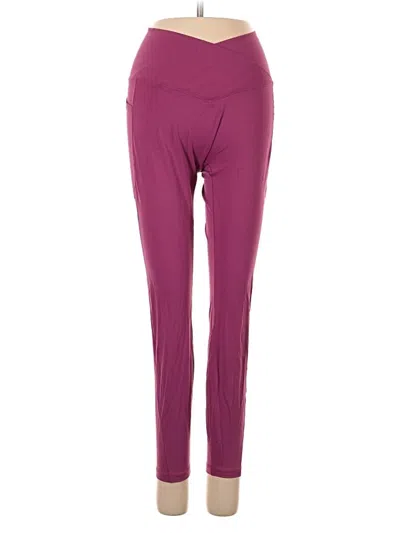 Pre-owned Unbranded Active Pants In Purple