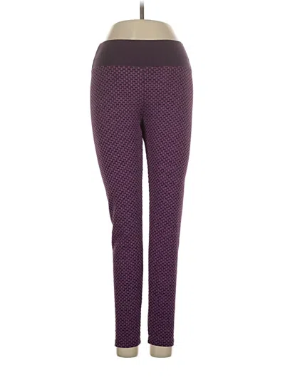 Pre-owned Unbranded Active Pants In Purple