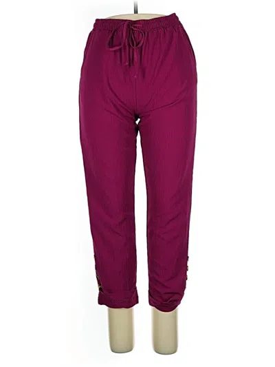 Pre-owned Unbranded Active Pants In Purple