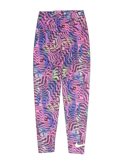 Pre-owned Unbranded Kids' Active Pants In Purple