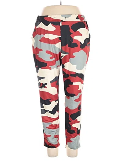 Pre-owned Unbranded Active Pants In Red