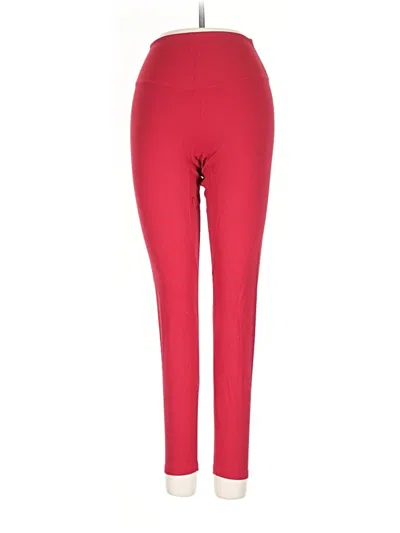 Pre-owned Unbranded Active Pants In Red