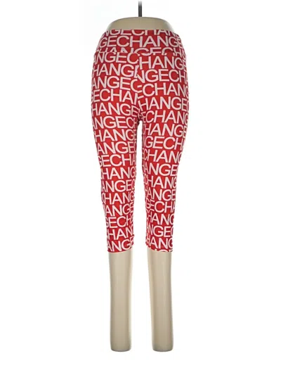Pre-owned Unbranded Active Pants In Red