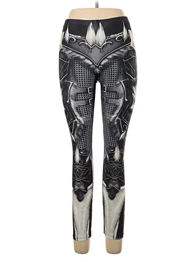 Pre-owned Unbranded Active Pants In Silver